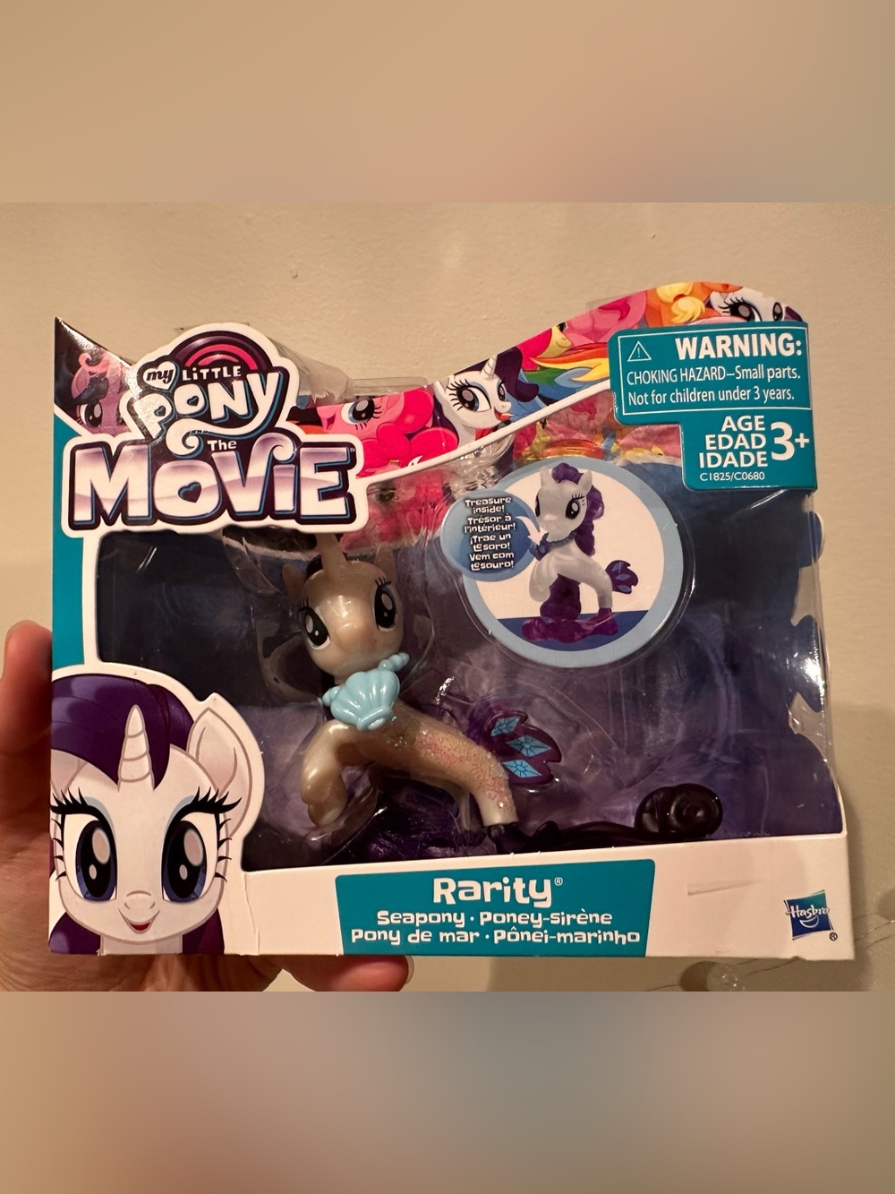 MLP My little Pony Rarity Seapony sea pony nib my little pony movie